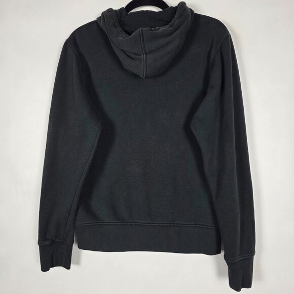 True Religion World Tour Mens Small Long Sleeve Black Pullover Graphic Hoodie - Picture 2 of 6